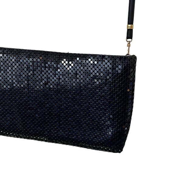 Whiting and Davis International handbag sequin style classic vintage shoulder ba - Picture 2 of 8
